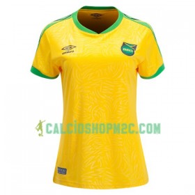 Giamaica Maglia Prima Mondiali calcio femminile 2019 Manica Corta